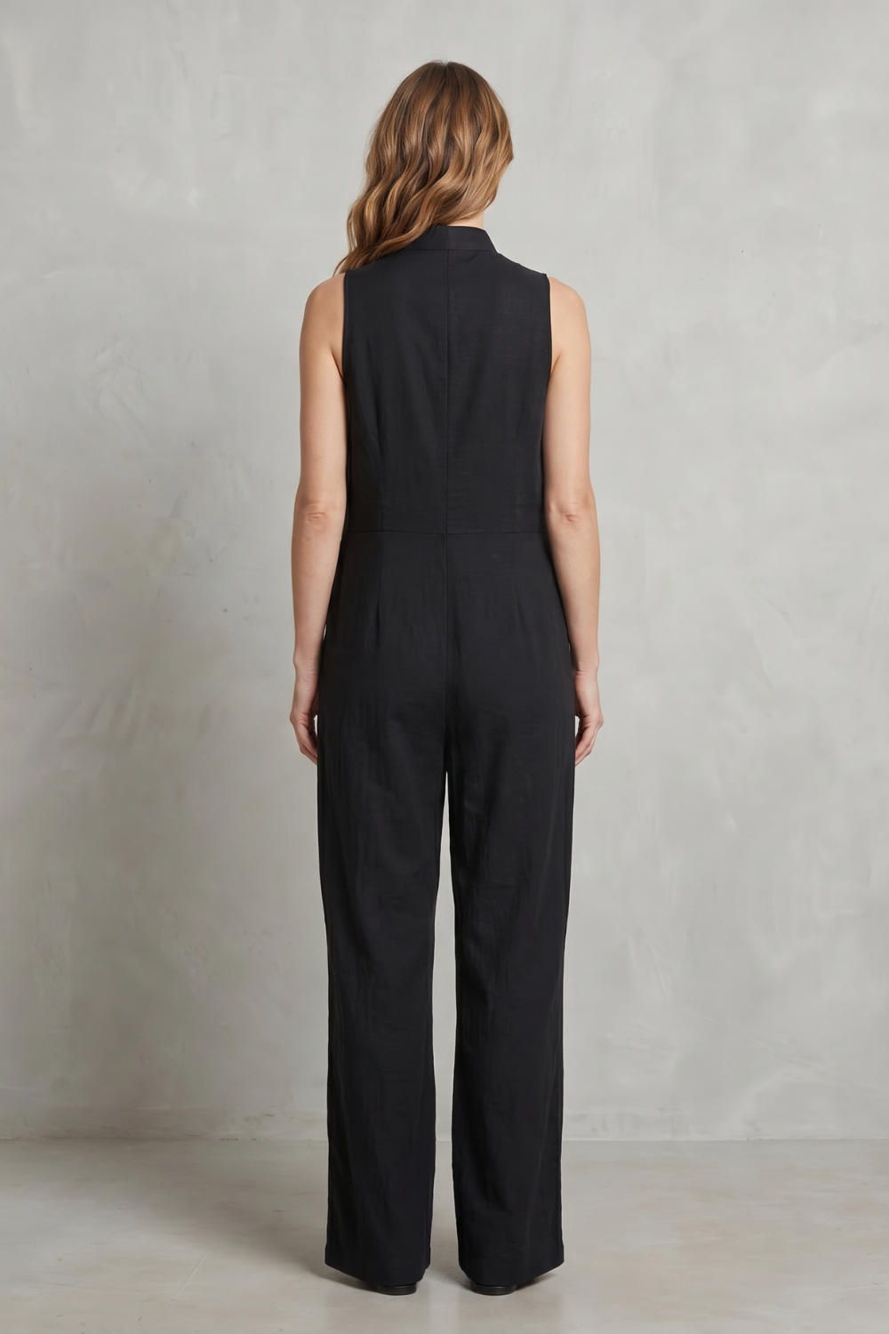 Noirvane – Relaxed minimalist silhouette – Jumpsuit-10642278744407-OLVIA ROSE LONDON