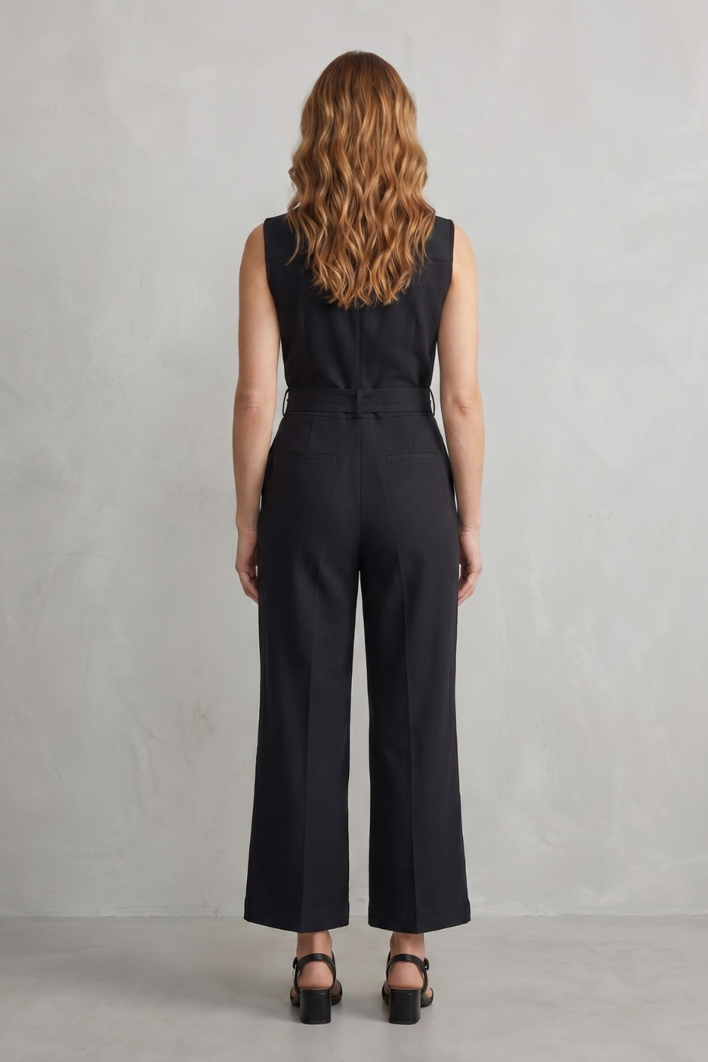 Orléane – Belted office elegance – Wide-leg jumpsuit-10908545188183-OLVIA ROSE LONDON