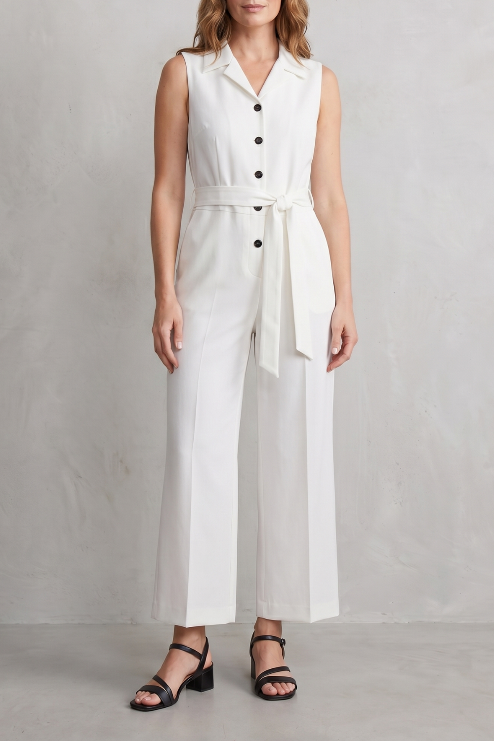 Orléane – Belted office elegance – Wide-leg jumpsuit-10908545188183-OLVIA ROSE LONDON