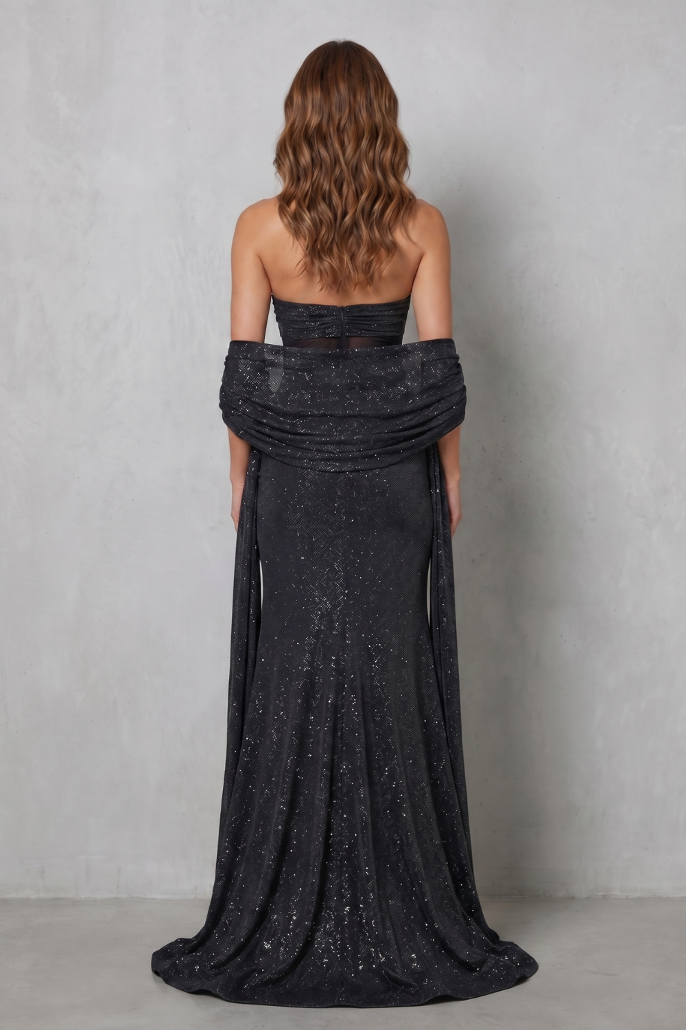 Paulisse – Sheer sequin allure – Maxi dress-10755312157015-OLVIA ROSE LONDON