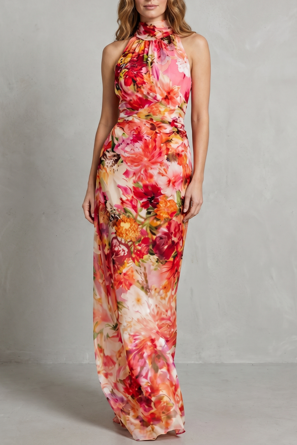 Rosavienne – Romantic floral allure – Maxi dress-10914603237719-OLVIA ROSE LONDON