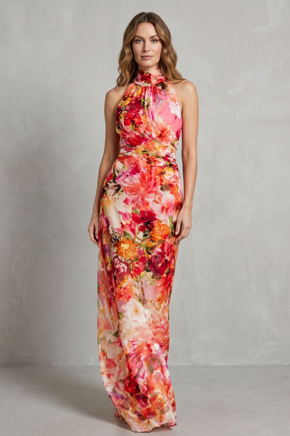 Rosavienne – Romantic floral allure – Maxi dress-10914603237719-OLVIA ROSE LONDON