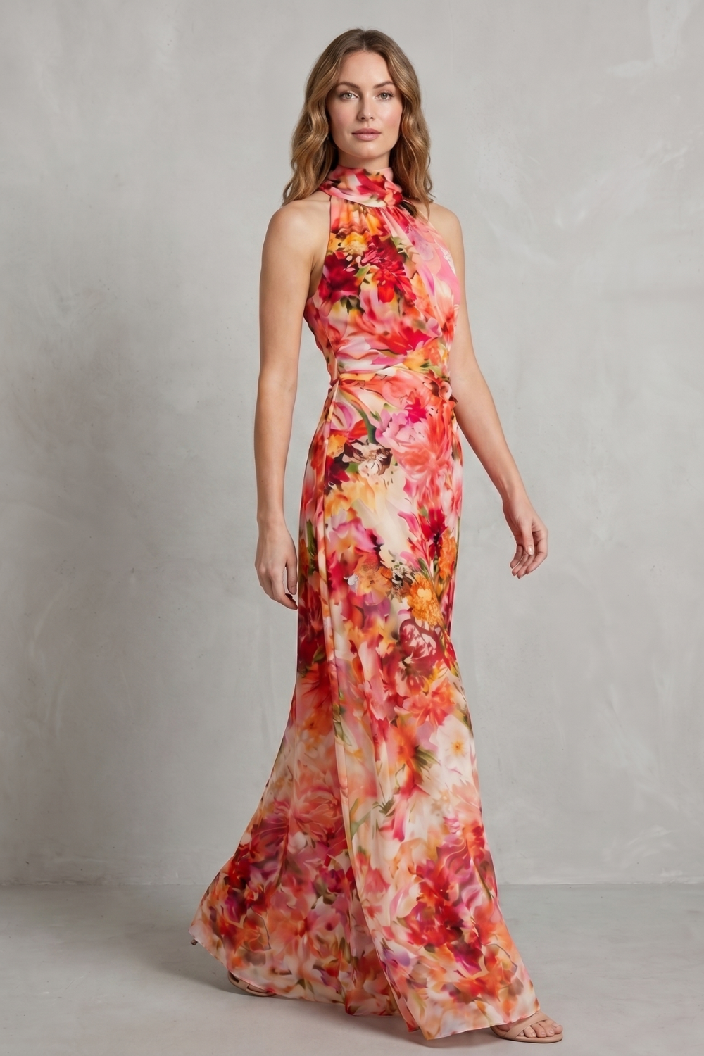 Rosavienne – Romantic floral allure – Maxi dress-10914603237719-OLVIA ROSE LONDON