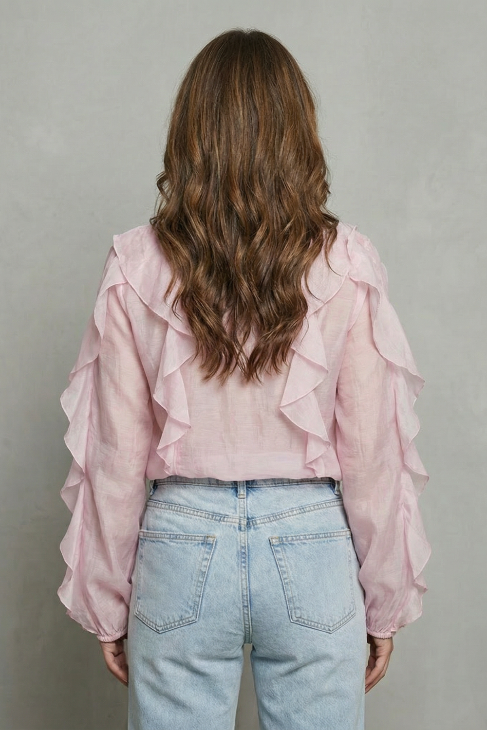 Roselisse – Romantic ruffle elegance – Blouse-10747377910103-OLVIA ROSE LONDON