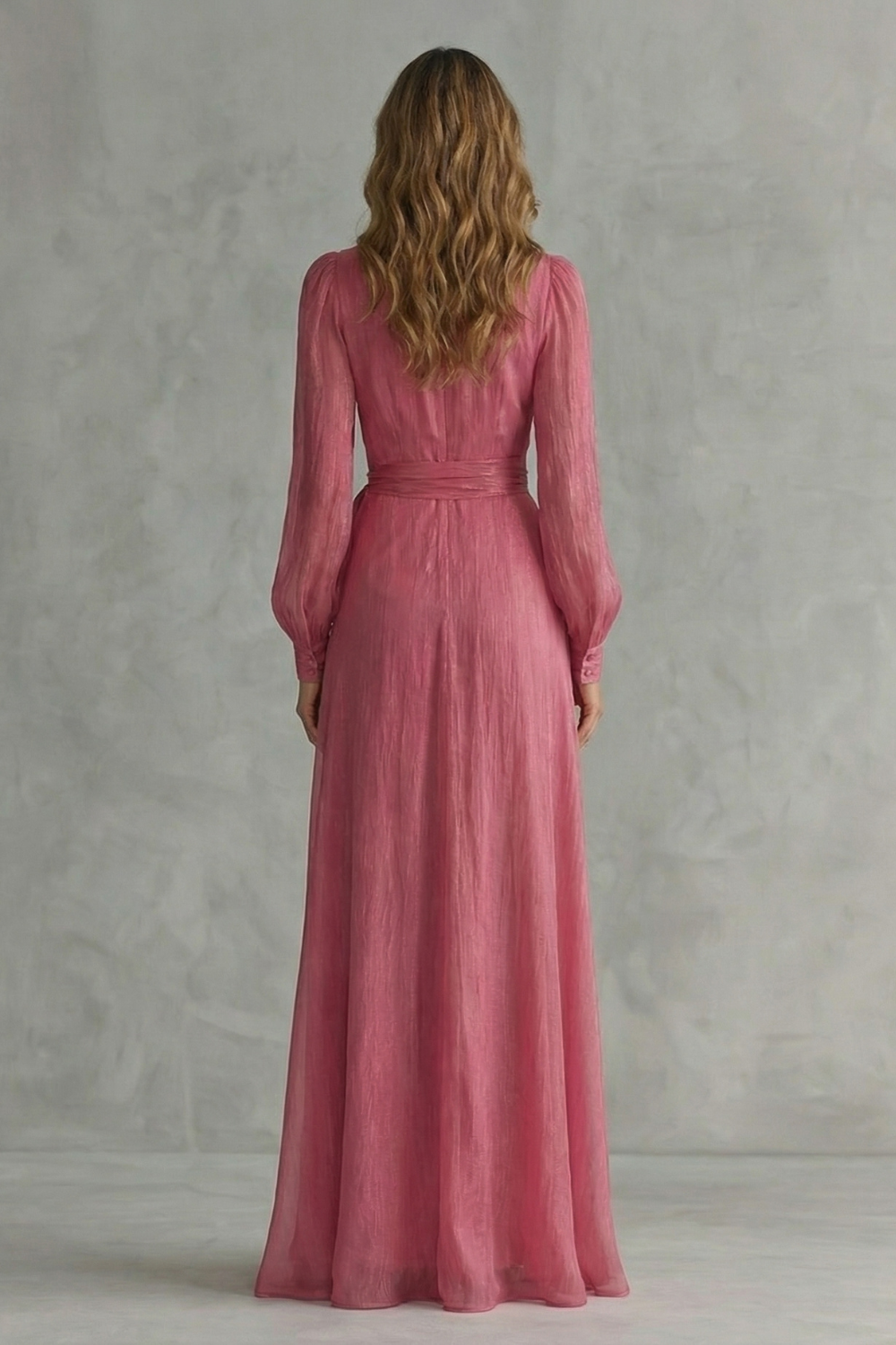 Rosénelle – Flowing chiffon elegance – Maxi dress-10642241257815-OLVIA ROSE LONDON