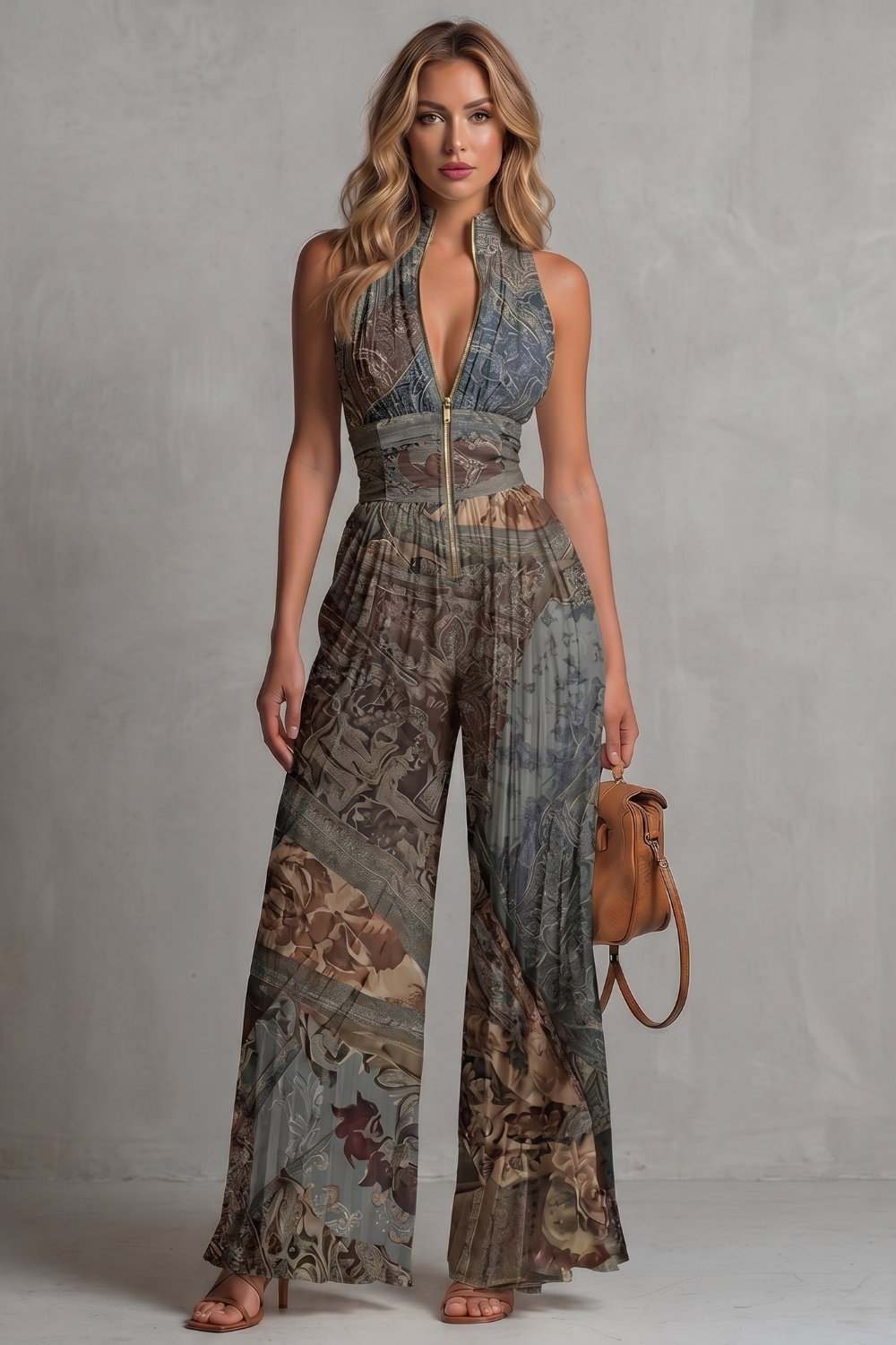 Seraphina – Pleated halter elegance – Wide-leg jumpsuit-10908512387415-OLVIA ROSE LONDON