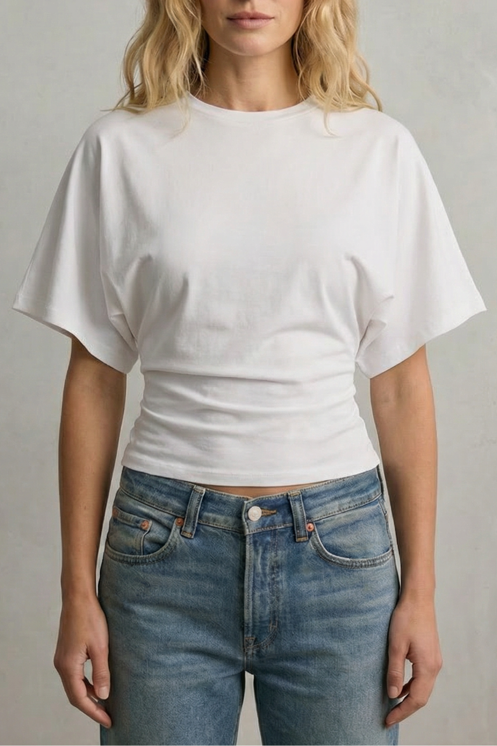 Seravelle – Sculpted waist elegance – Cropped top-10747350581591-OLVIA ROSE LONDON