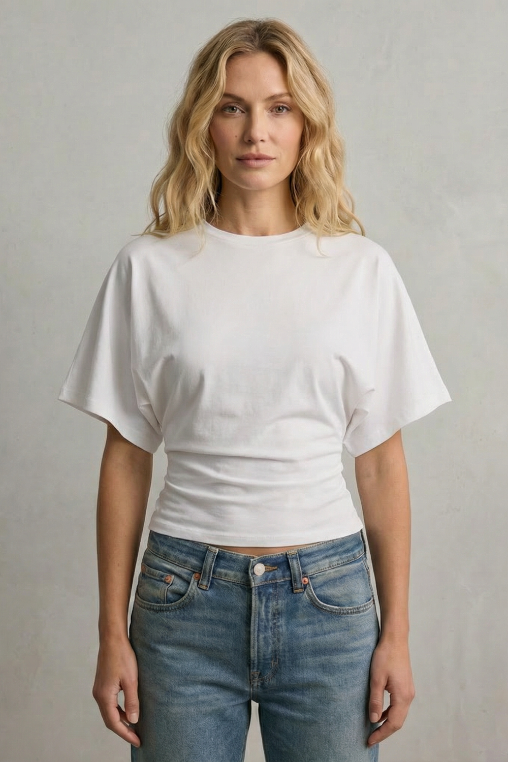 Seravelle – Sculpted waist elegance – Cropped top-10747350581591-OLVIA ROSE LONDON