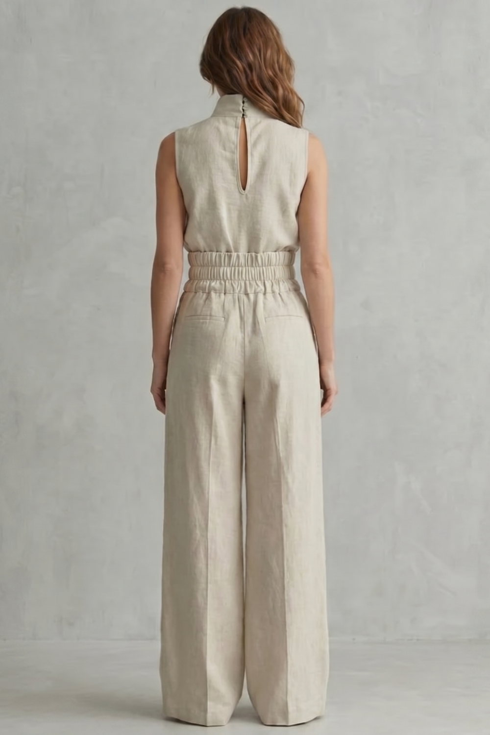 Serelisse – Minimalist elegance – Wide leg trouser set-10619263025495-OLVIA ROSE LONDON