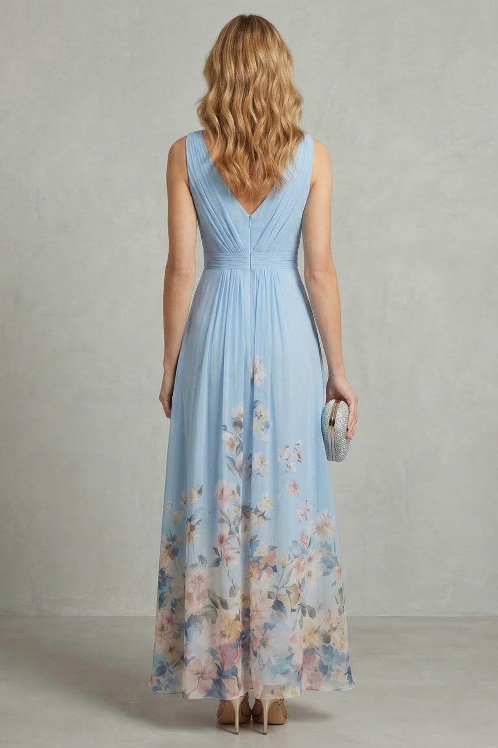 Serelisse – Romantic floral ombre – Maxi dress-10627720347991-OLVIA ROSE LONDON