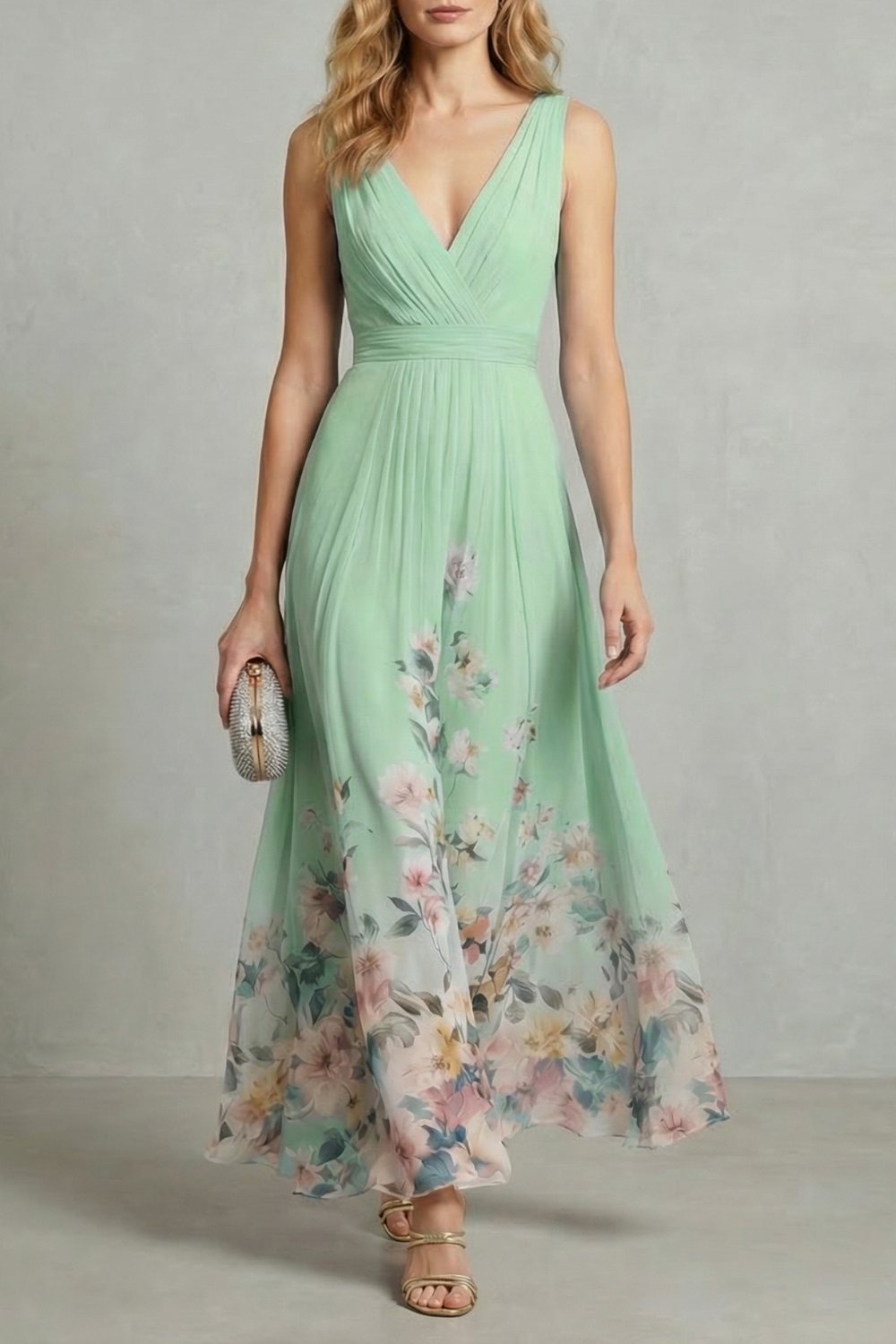 Serelisse – Romantic floral ombre – Maxi dress-10627720347991-OLVIA ROSE LONDON