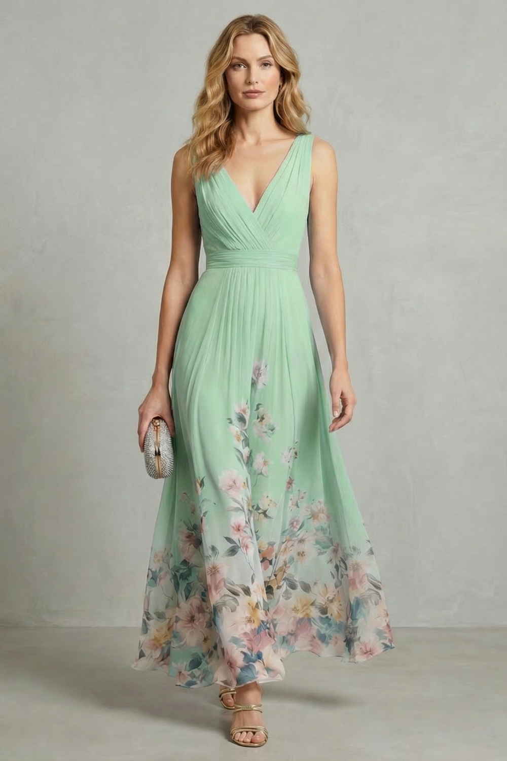 Serelisse – Romantic floral ombre – Maxi dress-10627720347991-OLVIA ROSE LONDON