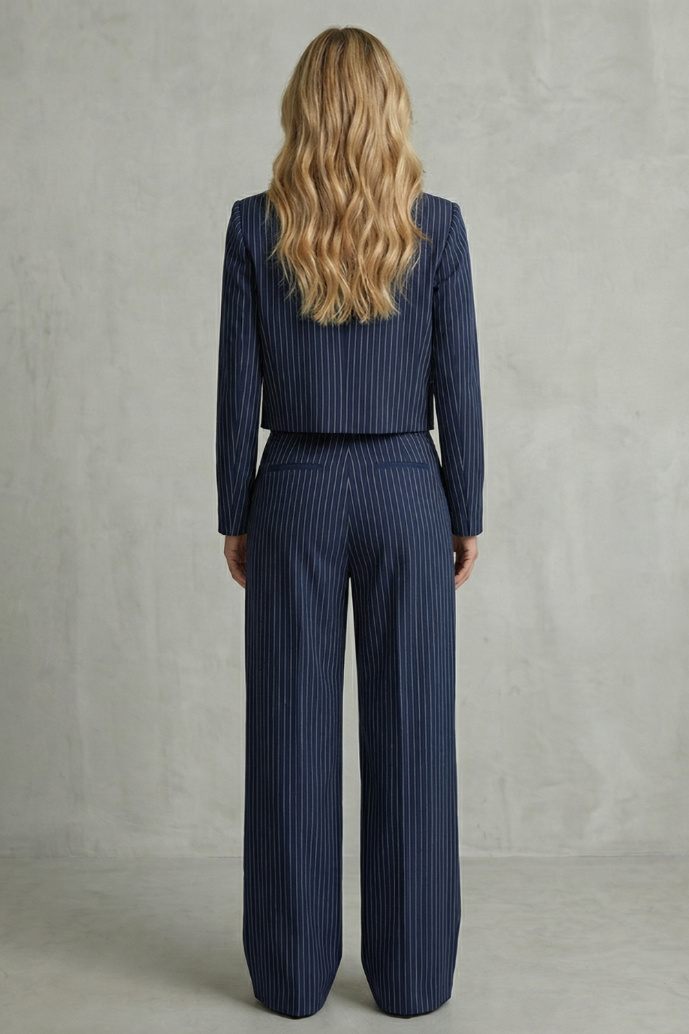 Stravelle – Tailored striped elegance – Two piece set-10644333527383-OLVIA ROSE LONDON