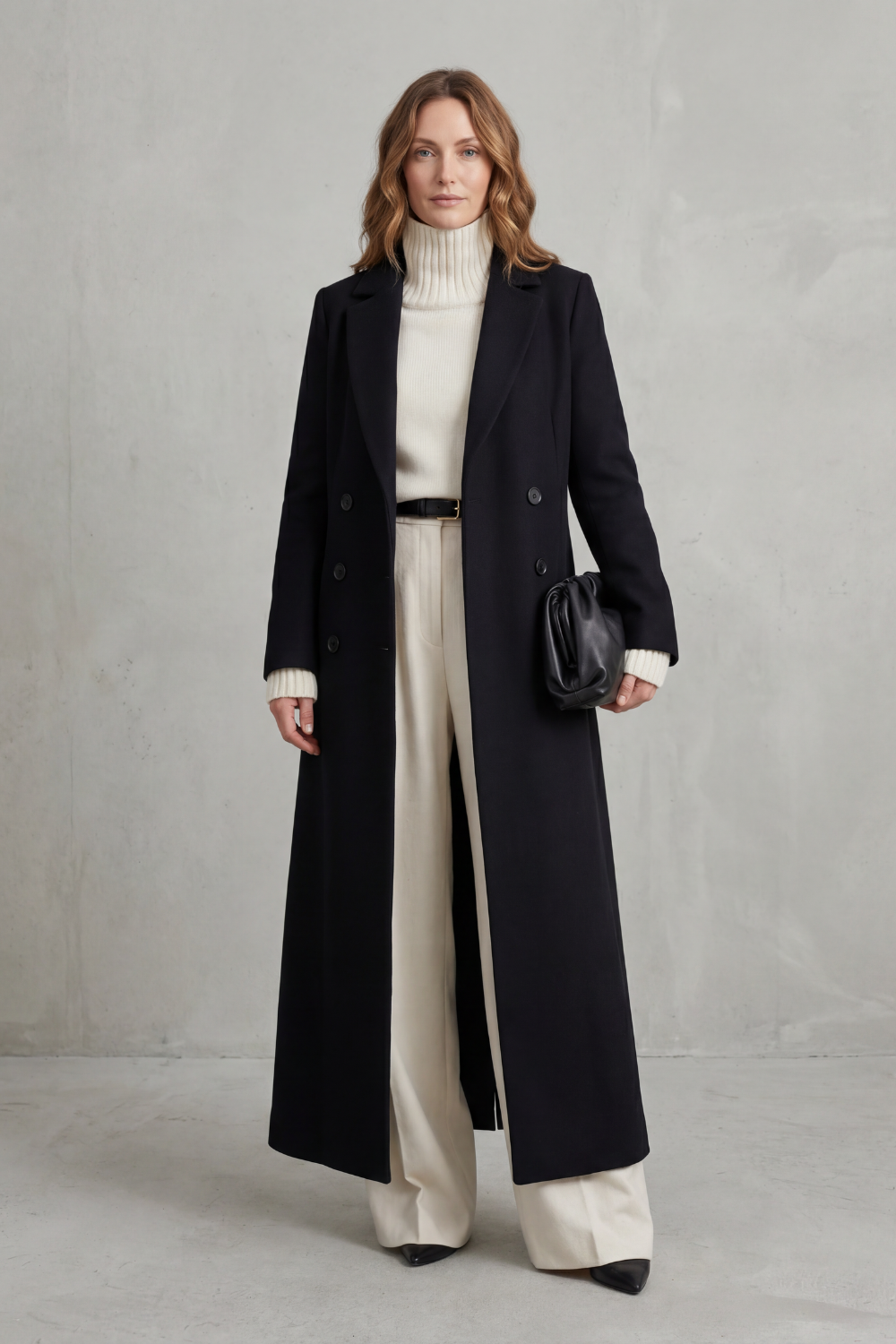 Valderine – Tailored fit – Long wool coat-10494037688663-OLVIA ROSE LONDON