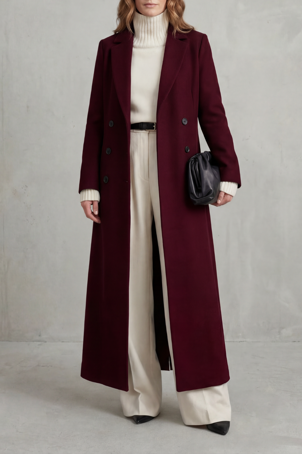 Valderine – Tailored fit – Long wool coat-10494037688663-OLVIA ROSE LONDON