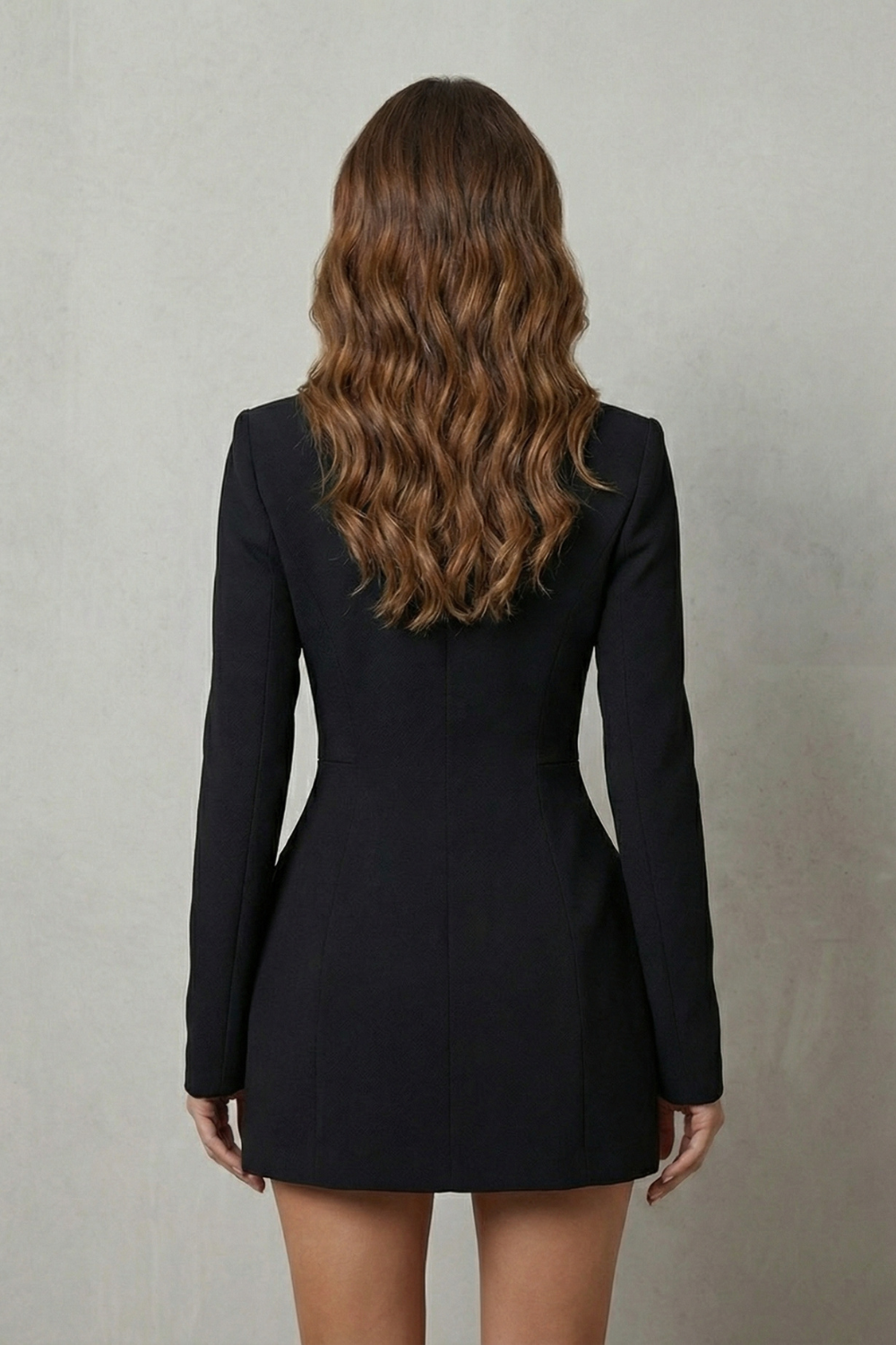 Valencia – Tailored power silhouette – Blazer mini dress-10598793249111-OLVIA ROSE LONDON