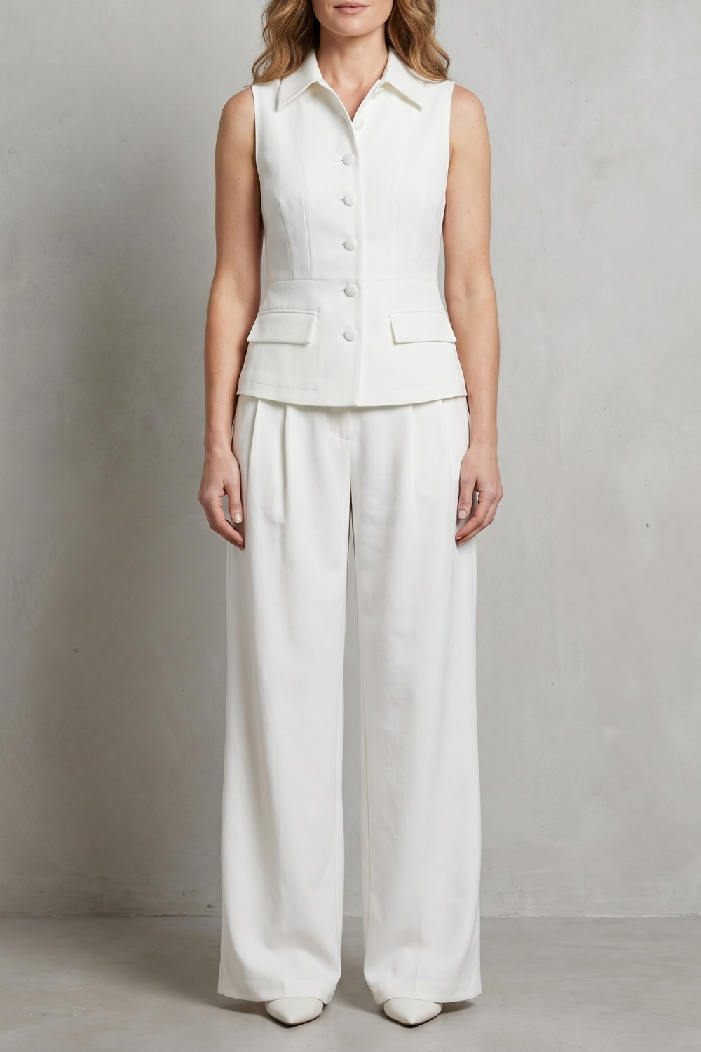 Valessia – Tailored sophistication – Waistcoat set-10908512289111-OLVIA ROSE LONDON