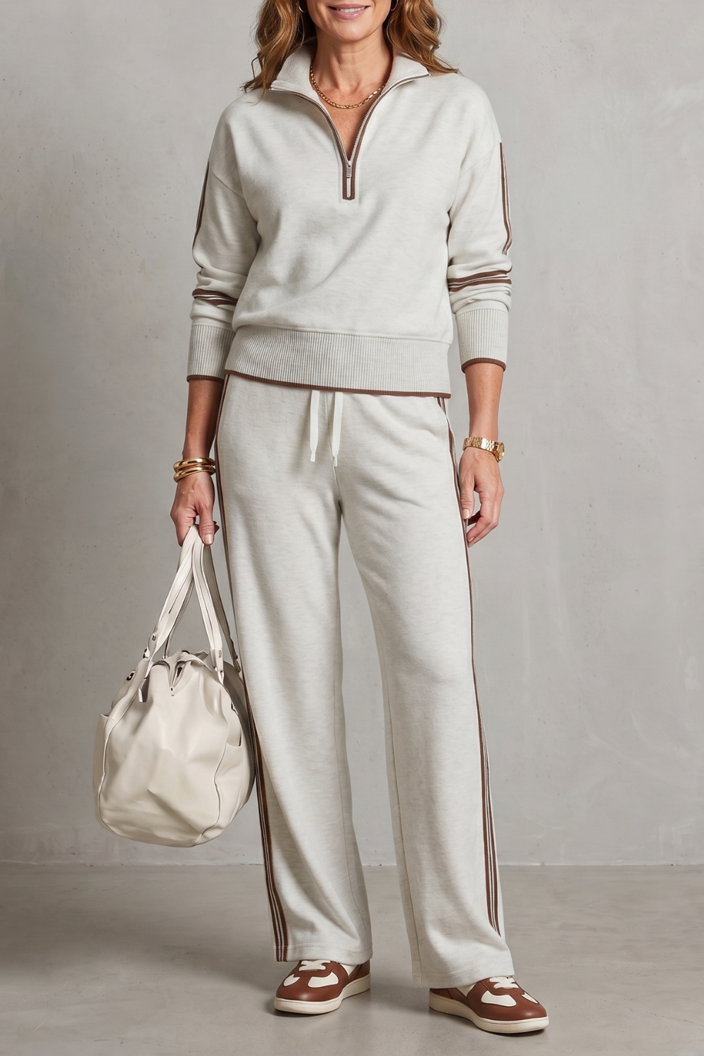 Vallora – Sporty contrast trim – Lounge set-10911790334295-OLVIA ROSE LONDON