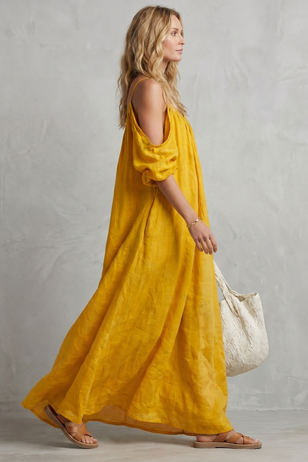 Velmira – Flowing bohemian silhouette – Maxi dress-10924862701911-OLVIA ROSE LONDON