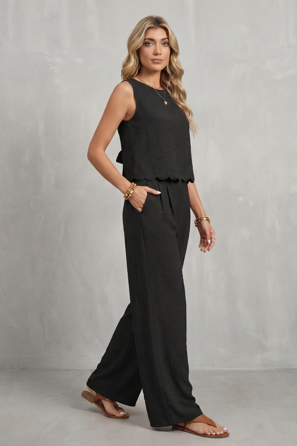 Velmira – Open-back bow detail – Two piece set-10747349762391-OLVIA ROSE LONDON