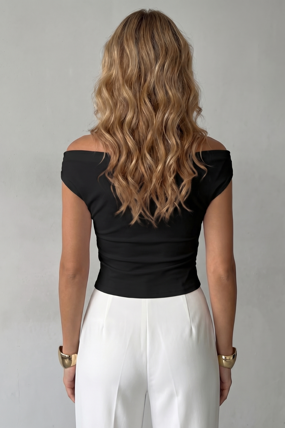 Veloura – Asymmetric draped silhouette – One shoulder top-10757700452695-OLVIA ROSE LONDON