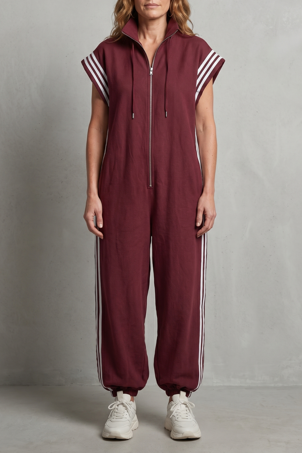 Veloura – Sporty stripe detail – Jumpsuit-10911807537495-OLVIA ROSE LONDON