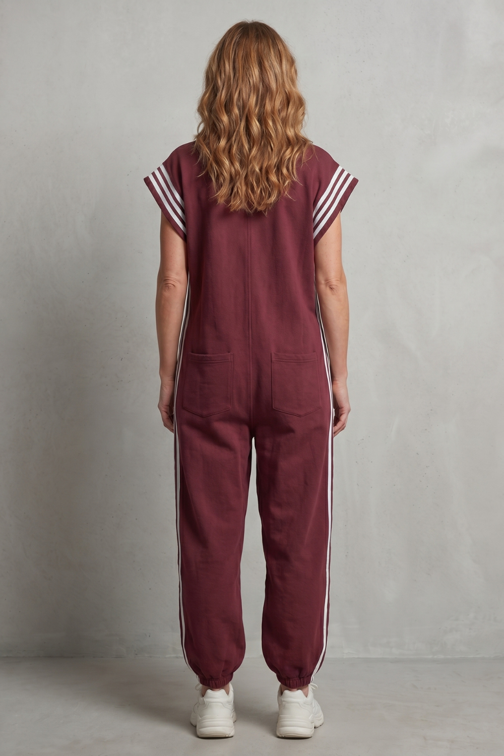 Veloura – Sporty stripe detail – Jumpsuit-10911807537495-OLVIA ROSE LONDON