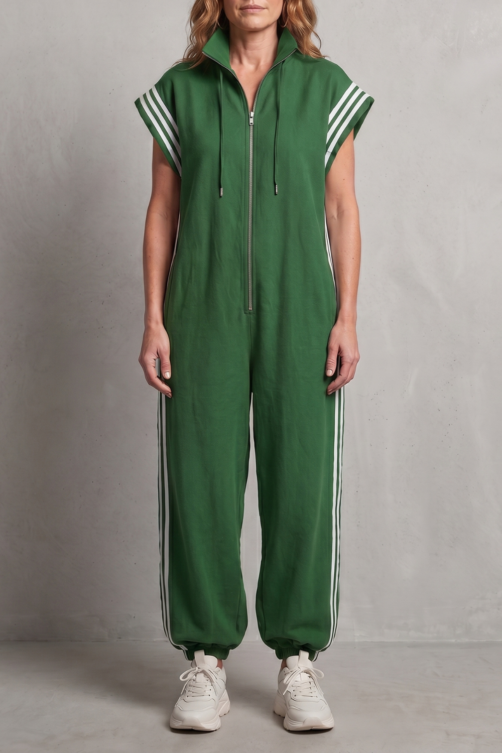 Veloura – Sporty stripe detail – Jumpsuit-10911807537495-OLVIA ROSE LONDON