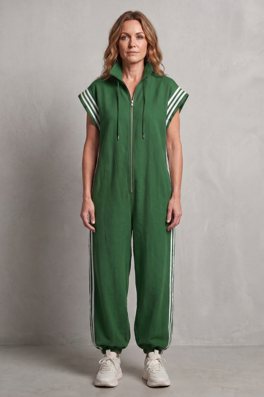 Veloura – Sporty stripe detail – Jumpsuit-10911807537495-OLVIA ROSE LONDON
