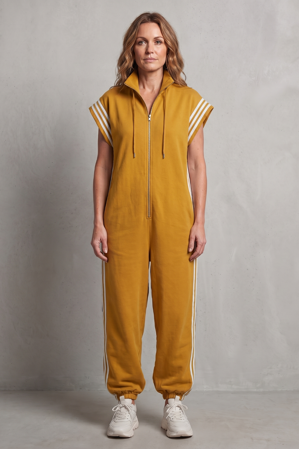 Veloura – Sporty stripe detail – Jumpsuit-10911807537495-OLVIA ROSE LONDON