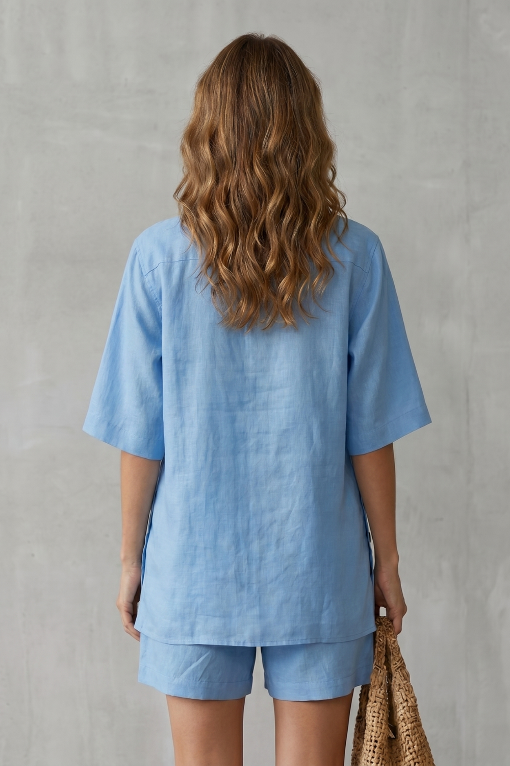 Verdelia – Relaxed button-detail comfort – Shorts set-10914565226839-OLVIA ROSE LONDON