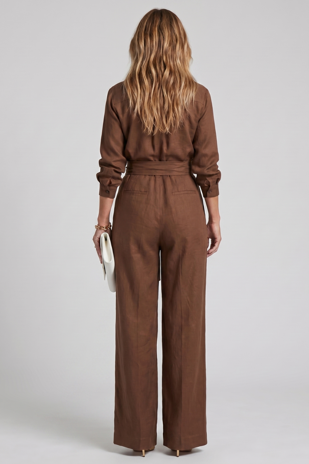 Virella – Effortless tailored elegance – Wide-leg jumpsuit-10911790301527-OLVIA ROSE LONDON